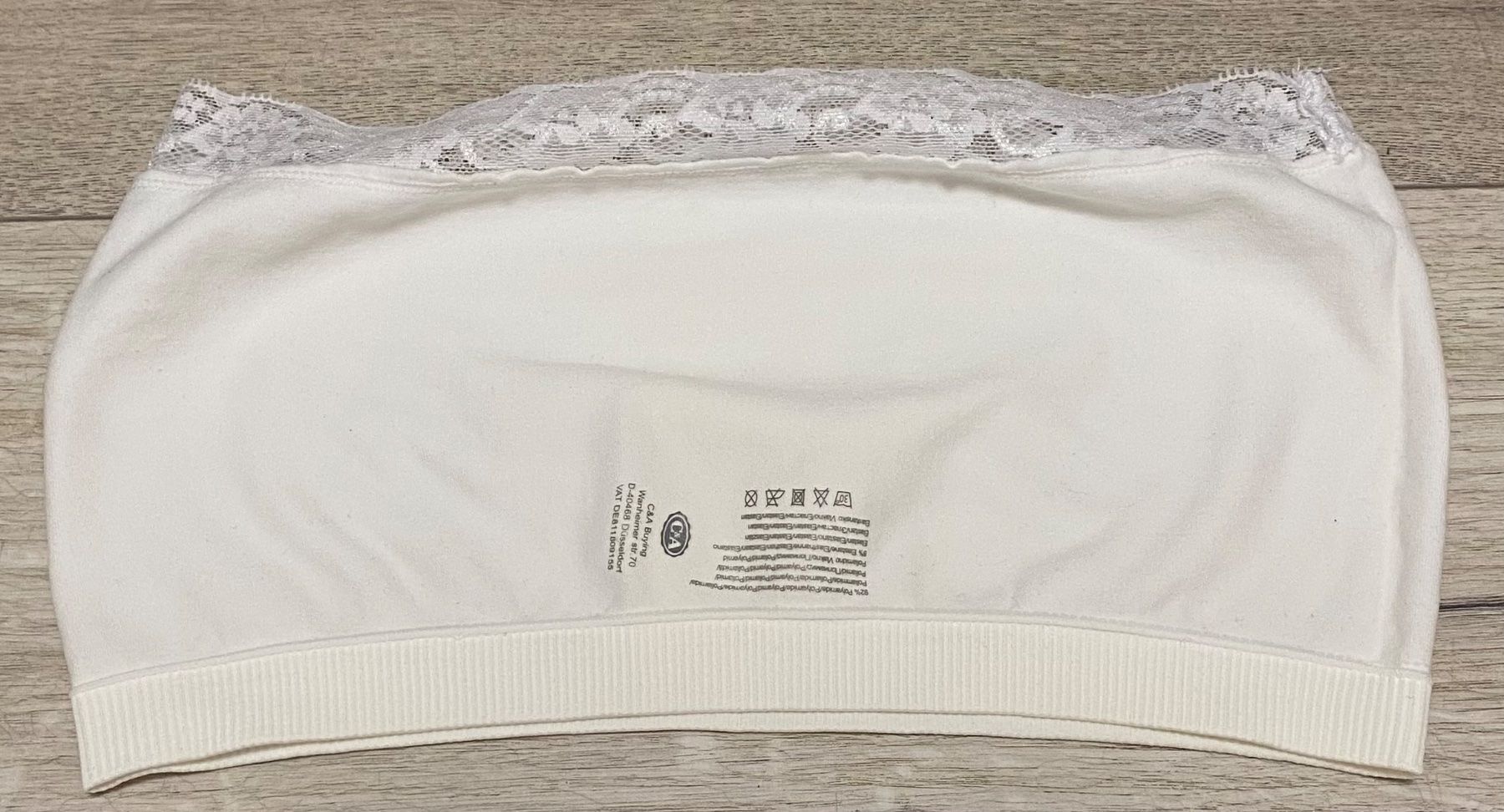 Altra biancheria intima: Top elastisch Spitze BH-Ersatz weiss/elfenbein – Nuovo (secondo la descrizione) da Ennetmoos venduto da Tabakfrei 1