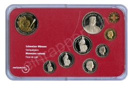 SET de monnaie suisse de 2001 non circulé FDC
