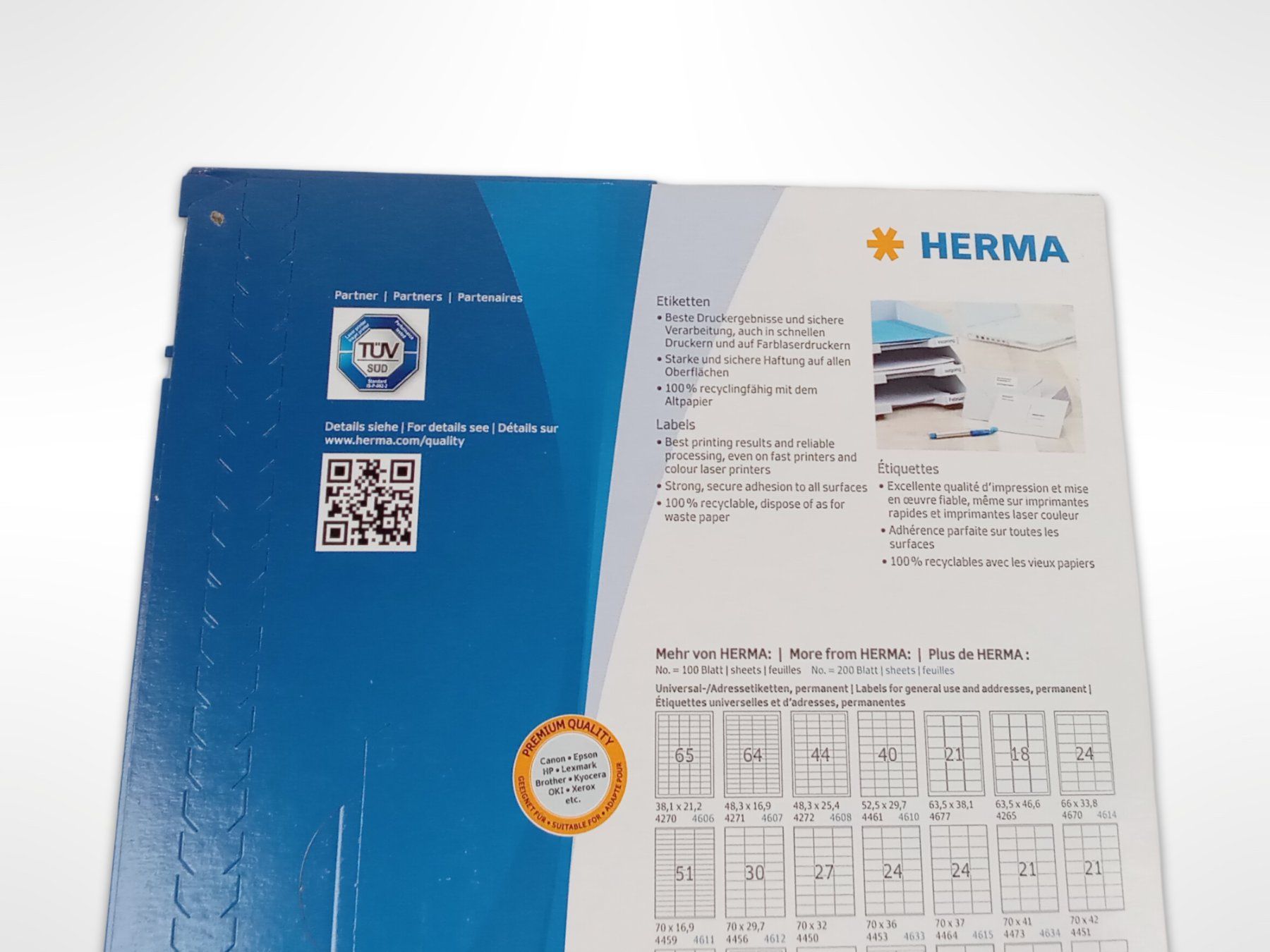Sticker: HERMA Etiketten Nr. 4265 – Nuovo (secondo la descrizione) da Suhr venduto da Restwert_Suhr 4