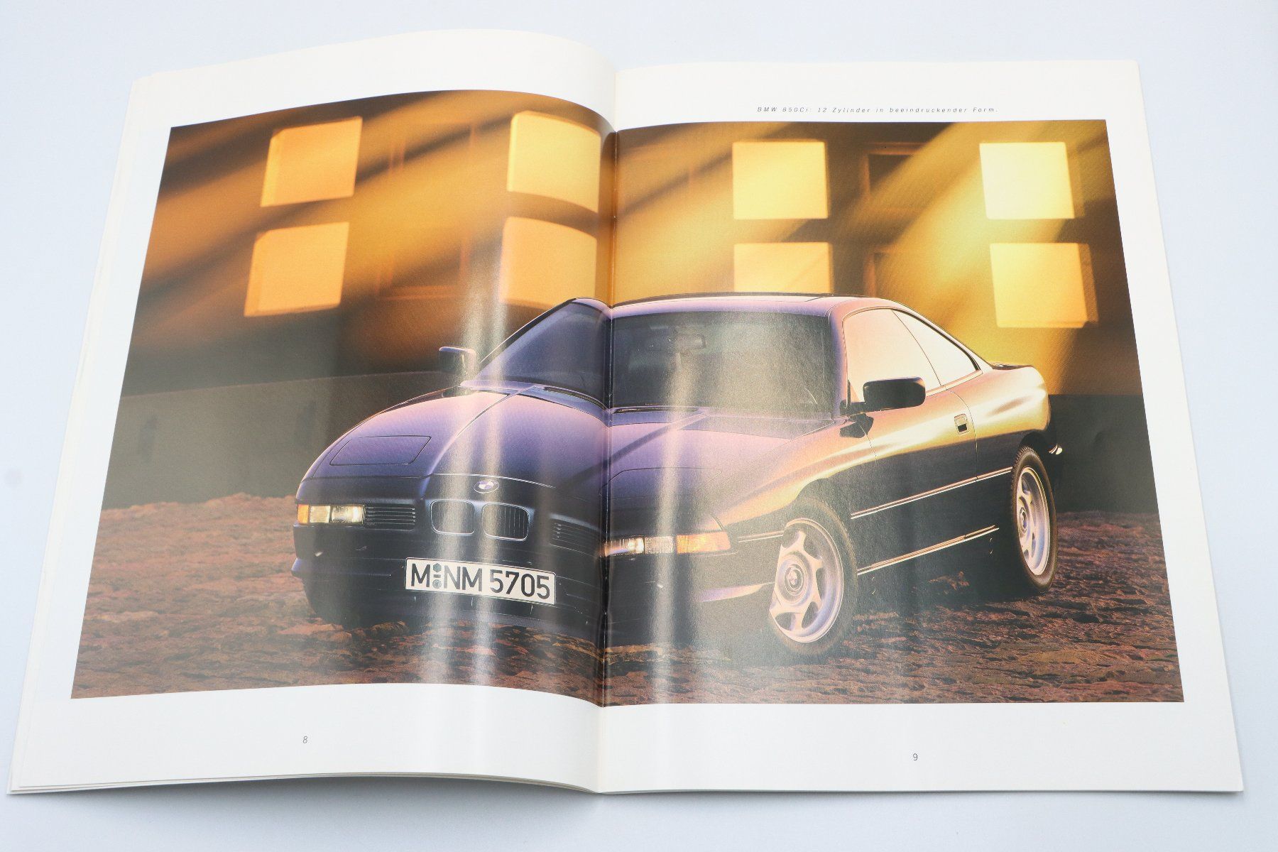BMW Dokumente: BMW 8er Coupes 1993 Prospekt – Gebraucht aus Bühl b.Aarberg von Collectorpassions 4