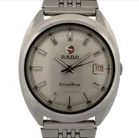 Rado SpaceWing Automatic Vintage Balboa Edelstahl läuft gut
