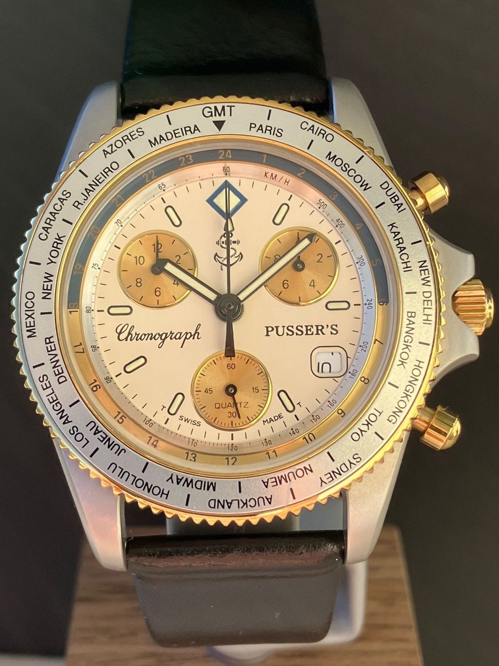 Orologi: Pusser's Chronograph – Usato da Zollikofen venduto da Comcast 2