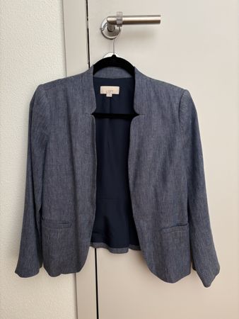 LOFT Damen Blazer Gr. 0 – Blau