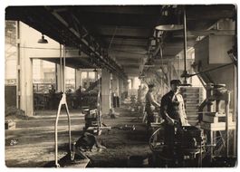 2 Rosswein, Stahlgiesserei, Fabrikarbeit