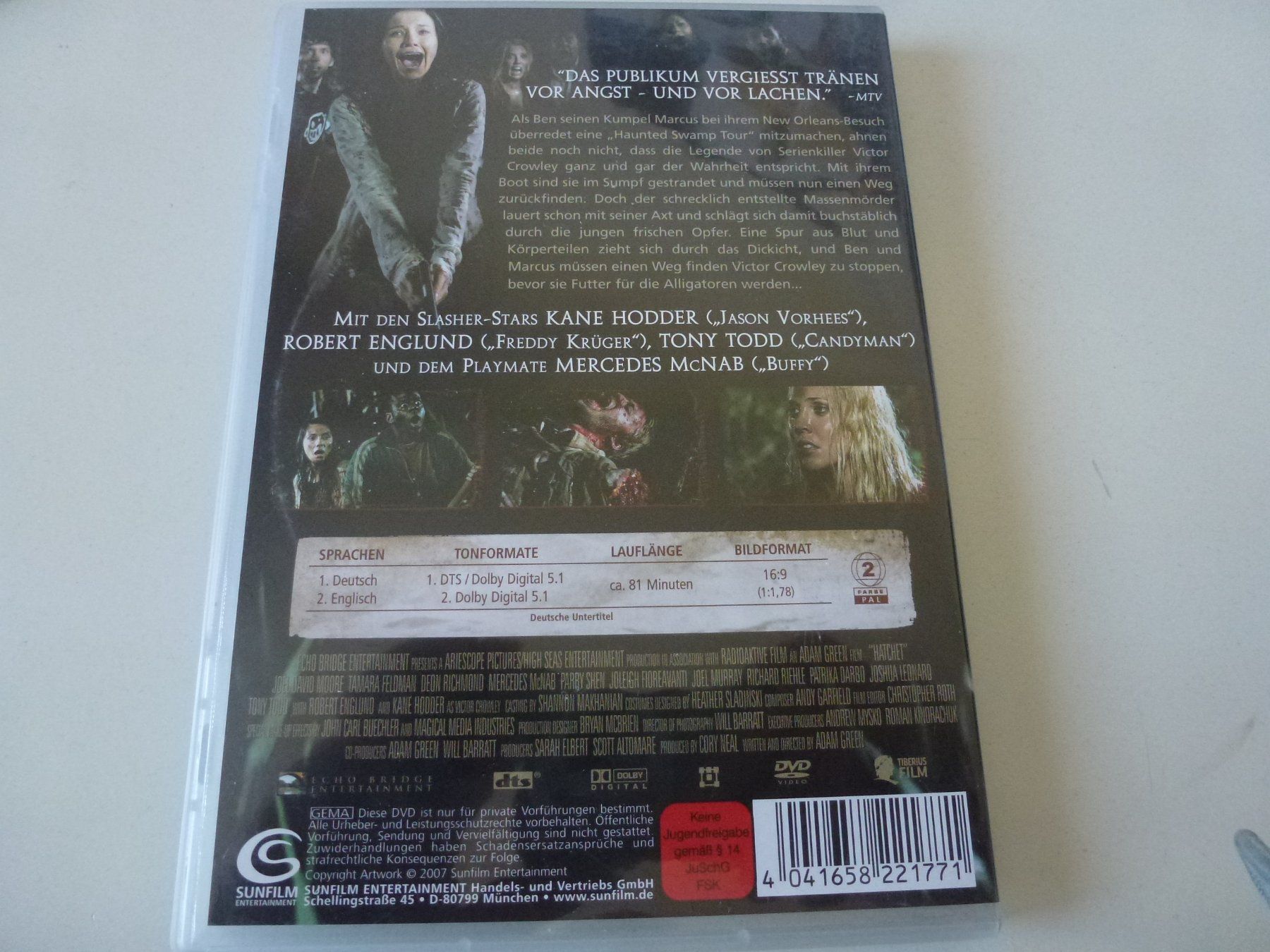 Alle DVDs: Hatchet (DVD) – Neu (gemäss Beschreibung) aus Bern von Frebo 1