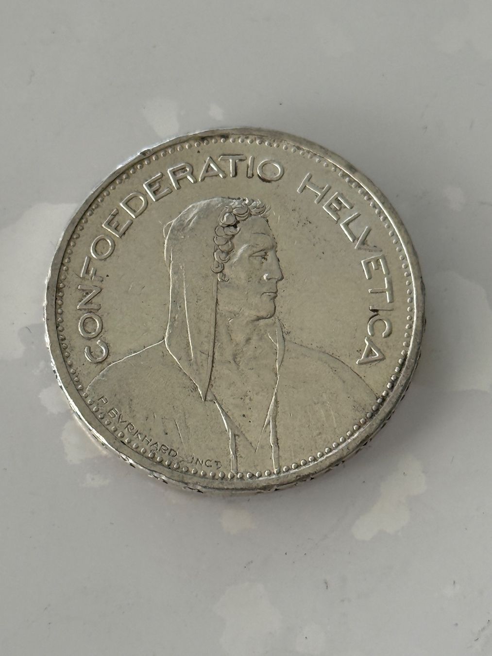 Tutti le monete: 5 Franken 1940  Rar – Usato da Wallisellen venduto da SWISS_SILVER1