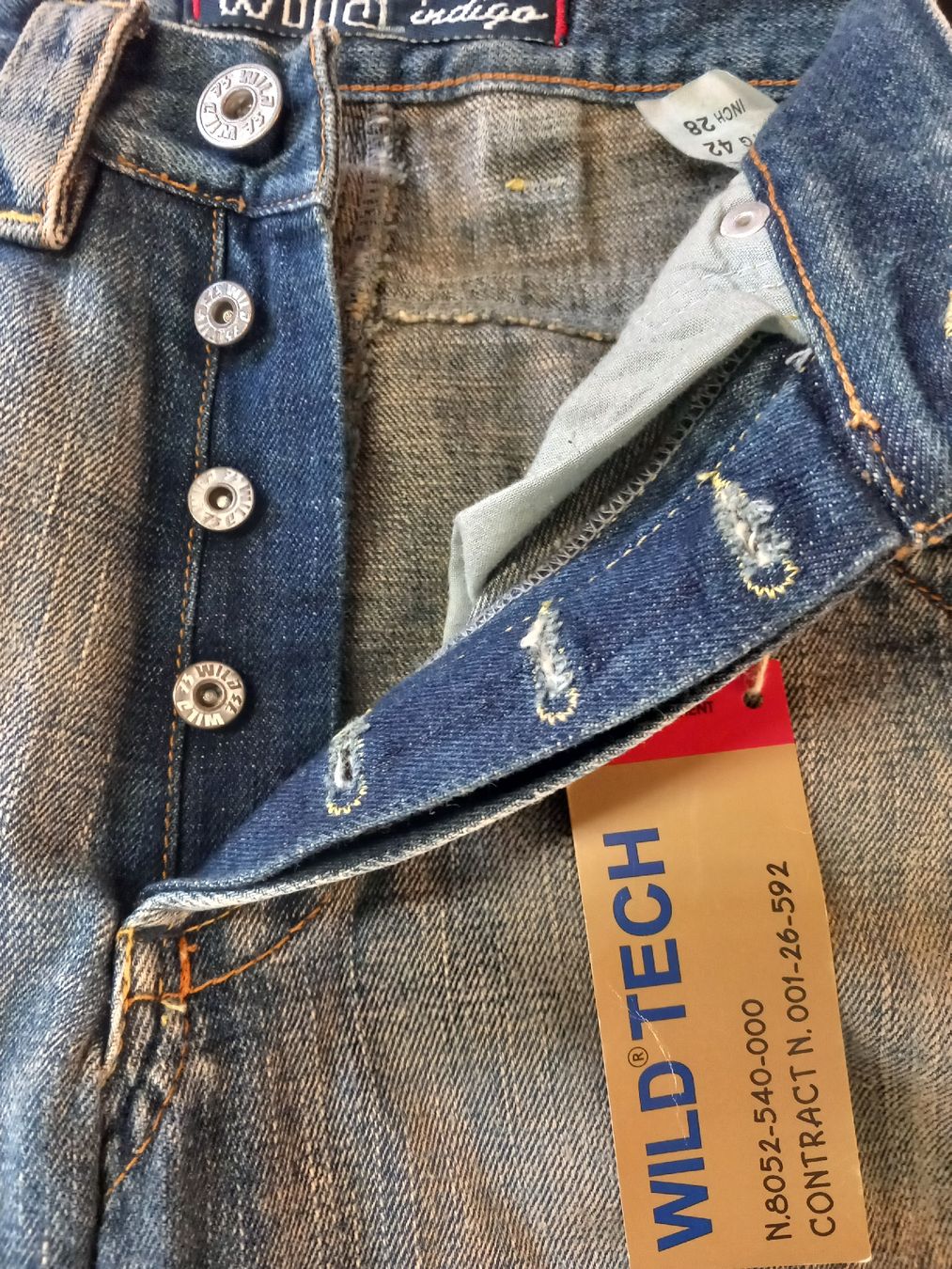 Jeans: Herrenjeans "WILD" Grösse 28 Fabrikneu – Neu und originalverpackt aus Hochwald von motowear-secondhand 4