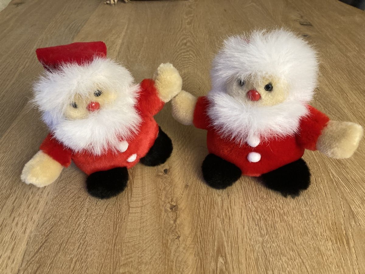 Tutte le decorazioni: Nikolaus sitzend Stoff 2 Stk. Handmade – Nuovo (secondo la descrizione) da Frenkendorf venduto da silasho
