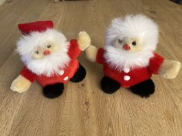 Nikolaus sitzend Stoff 2 Stk. Handmade