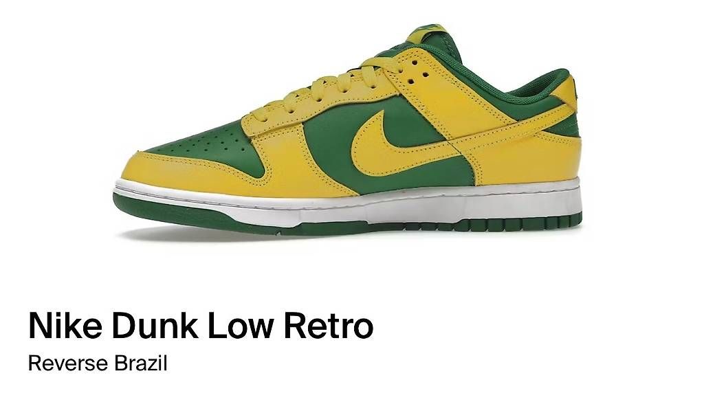 Nike Scarpe da donna: Nike Dunk Low Retro Reverse Brazil, US W 40 – Usato da Weiach venduto da rupi91 2