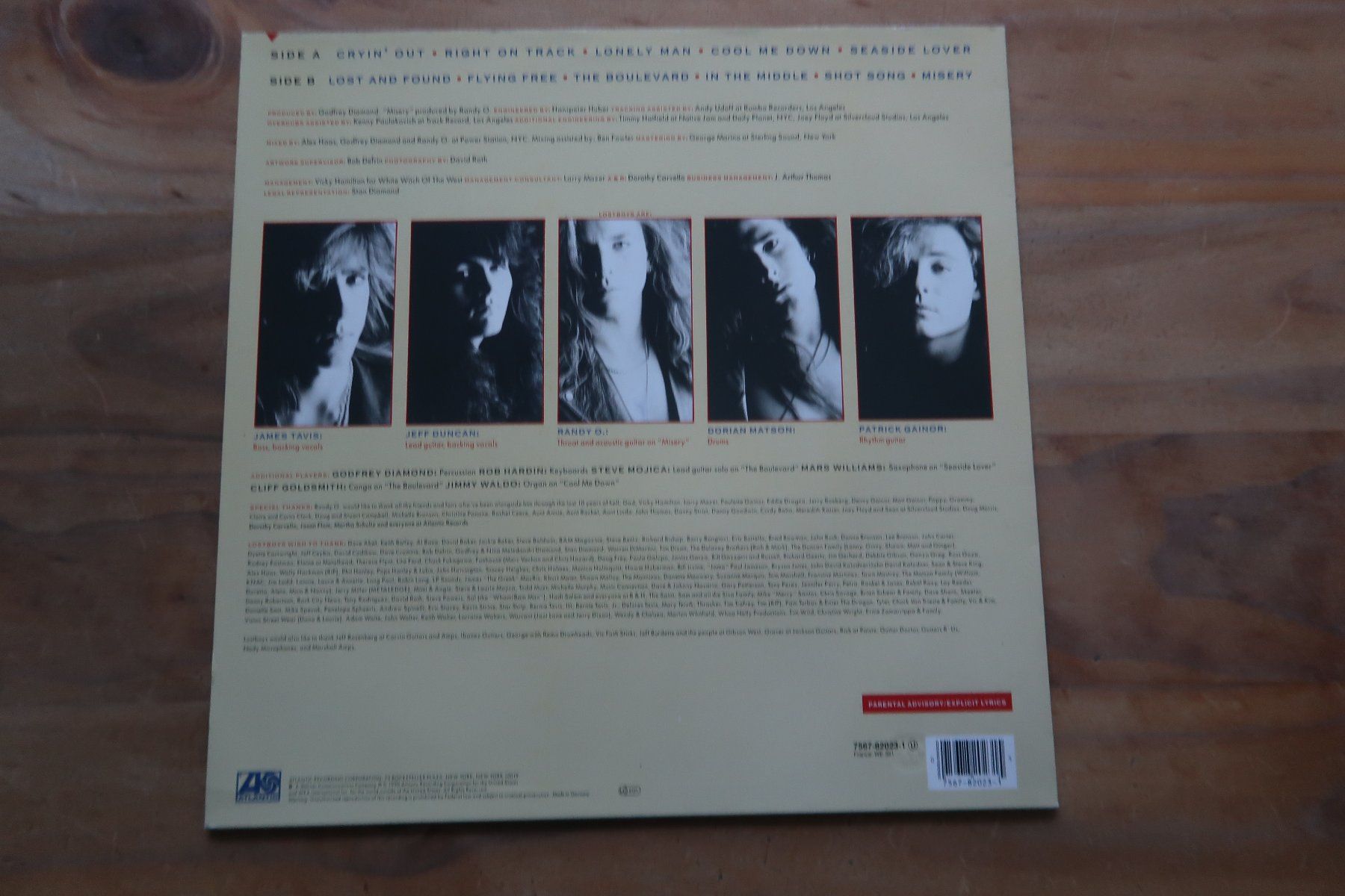 Dischi in vinile: LOSTBOYS - LOST AND FOUND - VINYL LP – Usato da Basel venduto da Patiscat 1