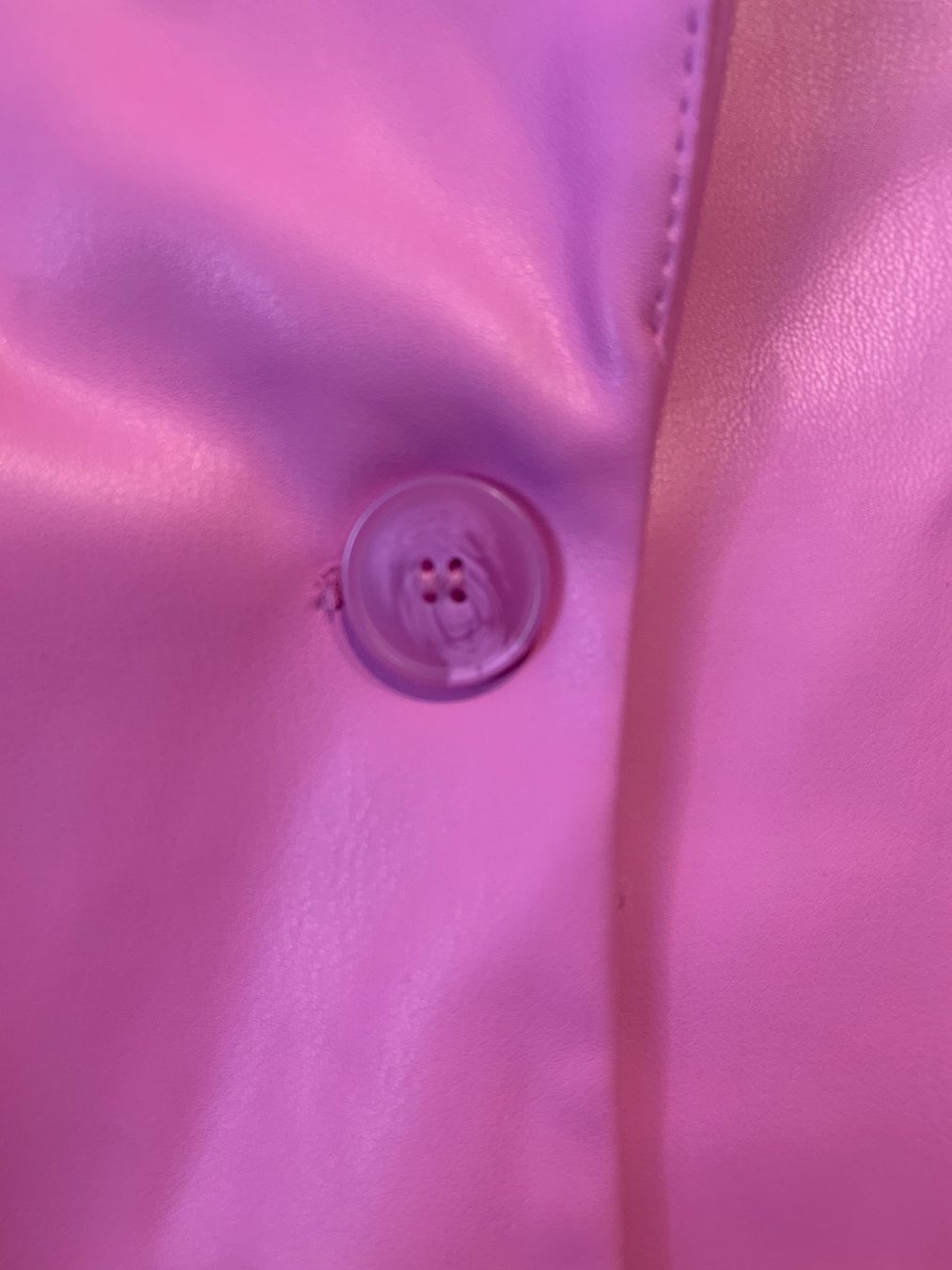 Bershka Giacche: Pinker Bershka Blazer in Lederoptik, Grösse S – Usato da Rosshäusern venduto da MiJoDoOl 3