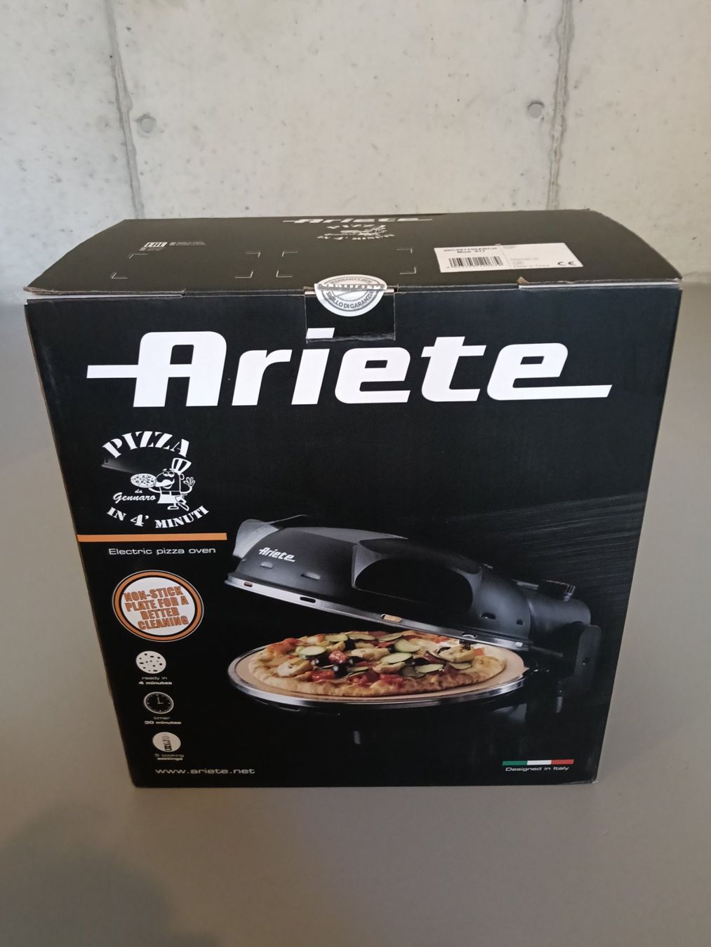 Forni per pizza: Four à pizza Ariete 917 neuf – Nuovo e nell'imballaggio originale da Riddes venduto da bla_www2