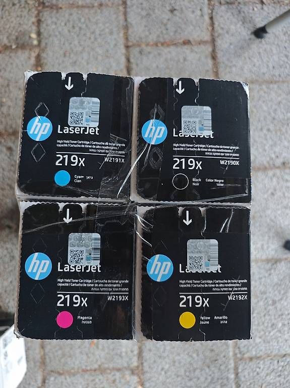 Druckerpatronen & Toner: HP 219 X Toner Set  – Gebraucht aus Ebikon von Suricat88