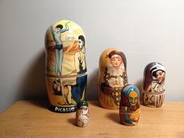 Matriochka Matrjoschka Poupée russe Picasso