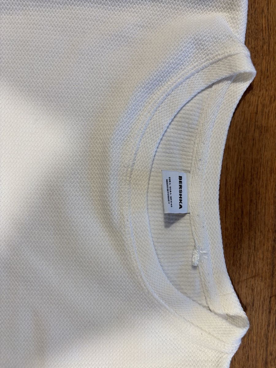 T-Shirts: Weisses Tshirt L – Gebraucht aus Kesswil von Branca-01 2
