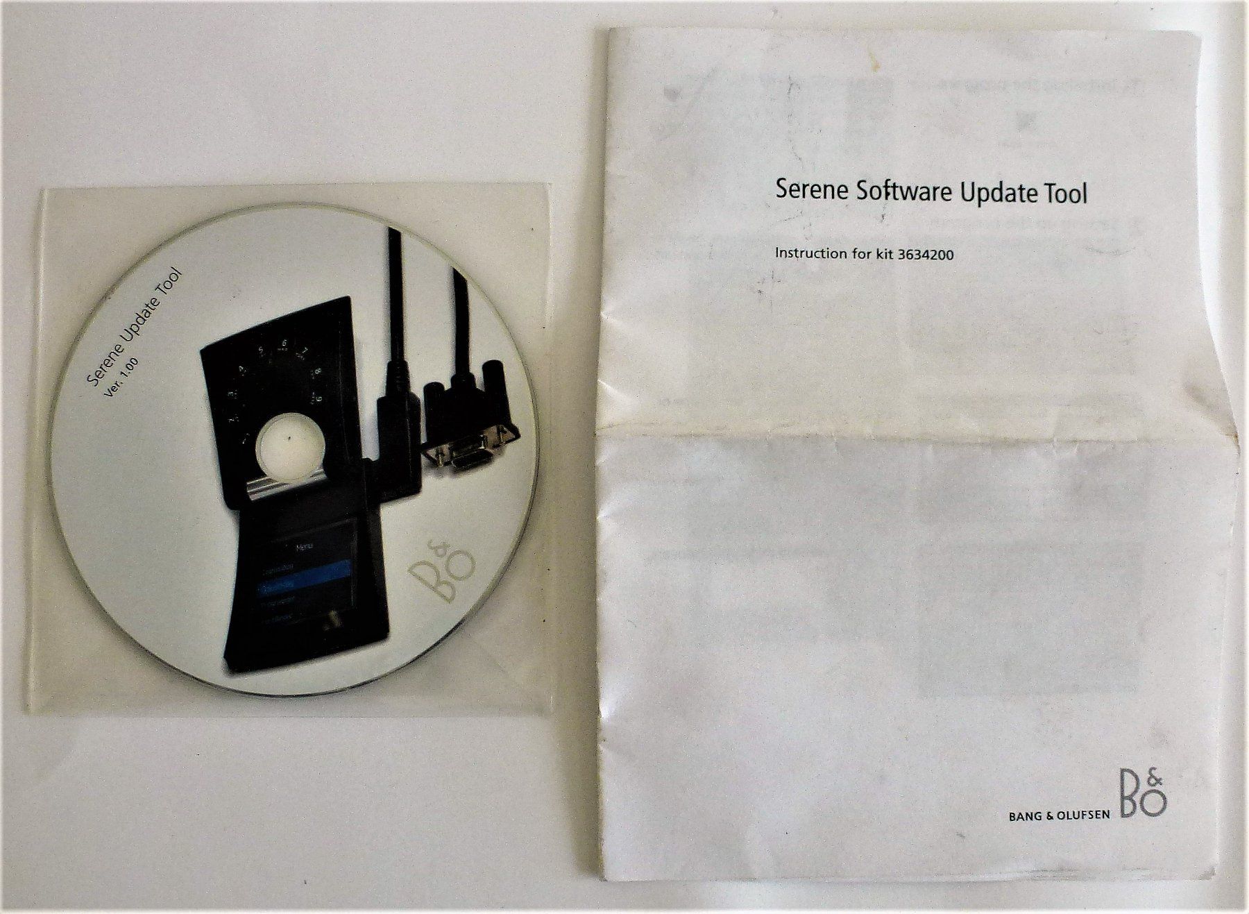 CD & DVD vergini: CD B&O Serene Update Tool Ver. 1.00 (Update-CD, B&O Natel) – Usato da Murgenthal venduto da B.StM