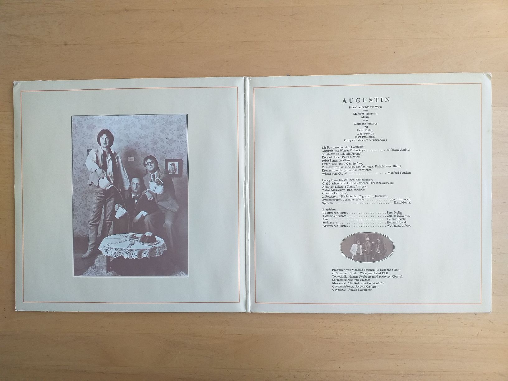 Dischi in vinile: Ambros Tauchen Prokopetz "Augustin" – Usato da Zürich venduto da markus234 2