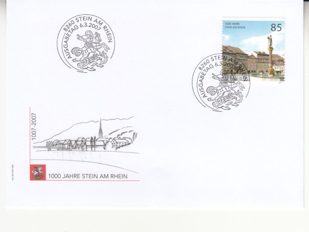 Tutti i francobolli: SBK 1217 - 1219 FDC Einzeln – Usato da Bürglen TG venduto da StampGraf 2