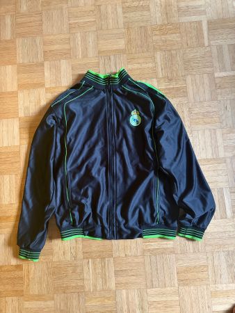 Real Madrid Trainingsjacke schwarz/grün