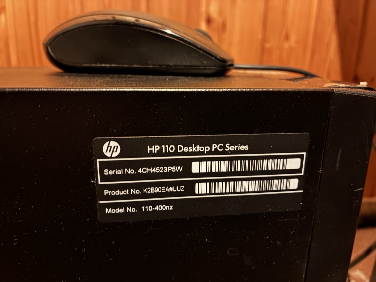 PCs: HP 110-400nz Desktop PC - Windows 10 – Gebraucht aus Zweisimmen von Pevae 5
