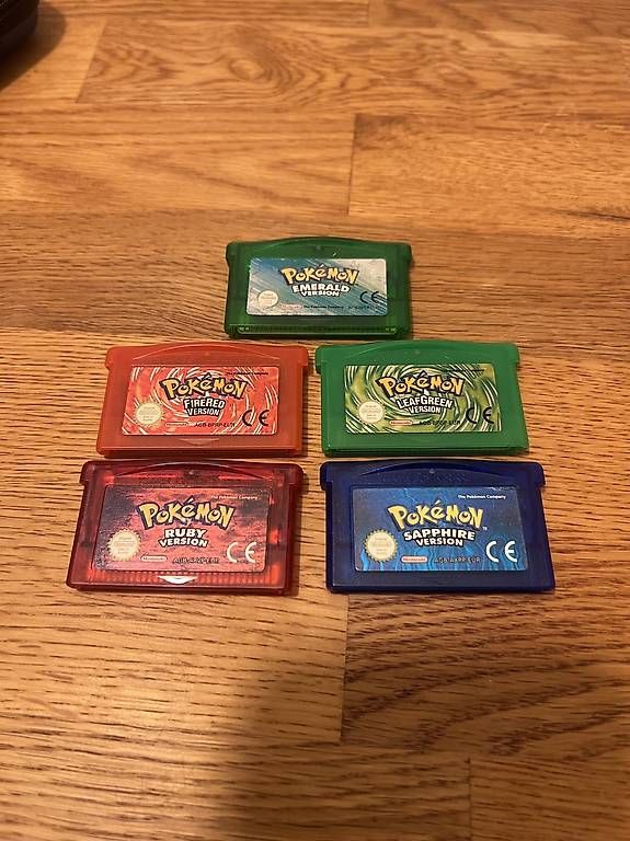Spiele: Pokémon GBA set Original – Gebraucht aus Stans von AntonioCorreia
