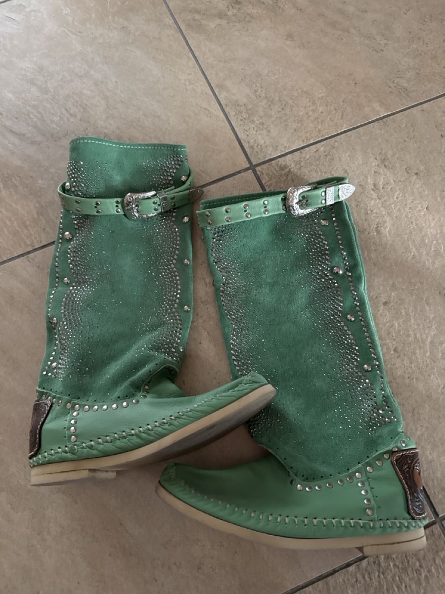 Scarpe da donna: Indianini Originali Grösse 38 – Nuovo (secondo la descrizione) da Otelfingen venduto da Tommy112 3