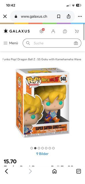 Funko Figuren: Funko Pop Son Goku 948 – Gebraucht aus Langenthal von roman014 5