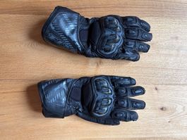 FLM Traction Air Lederhandschuhe lang (Schwarz) – Gr. 9.5