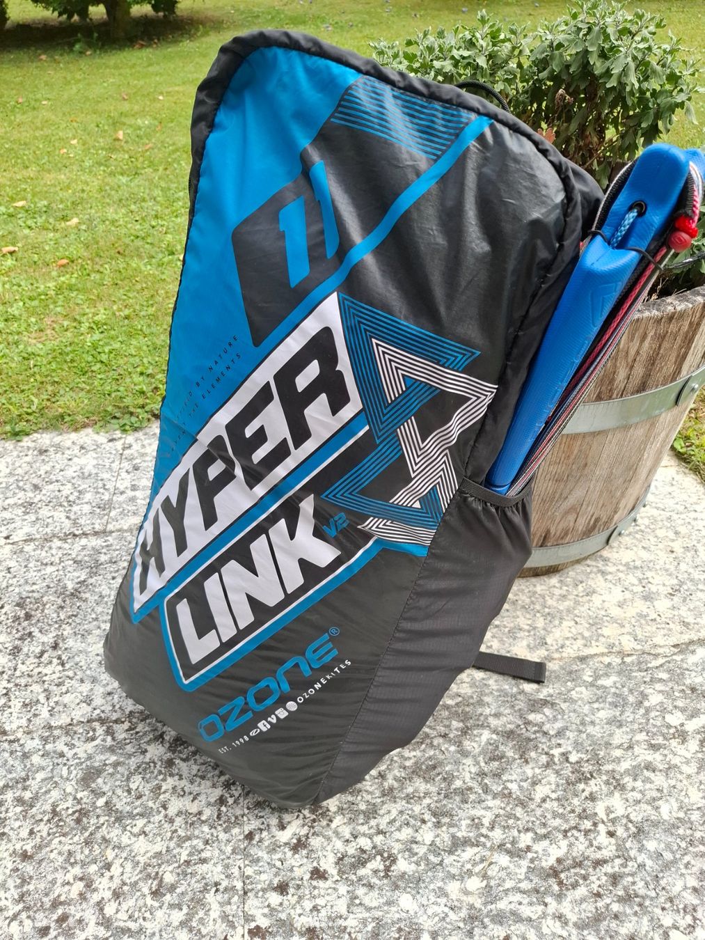 Ozone Aquilone: Softkite Ozone Hyperlink V2, Grösse 11m – Usato da Seedorf UR venduto da Jsector 3