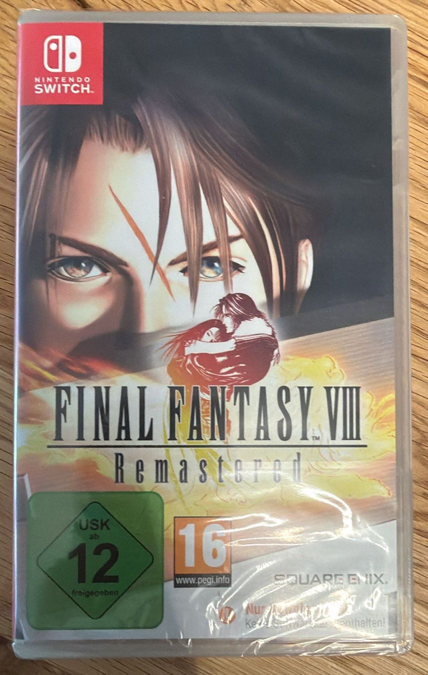 Nintendo Giochi: NINTENDO SWITCH FINAL FANTASY VIII REMASTERED – Nuovo e nell'imballaggio originale da Zürich venduto da Frei-Occasionen