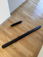 Schwarze LED Lampe, Deckenlampe