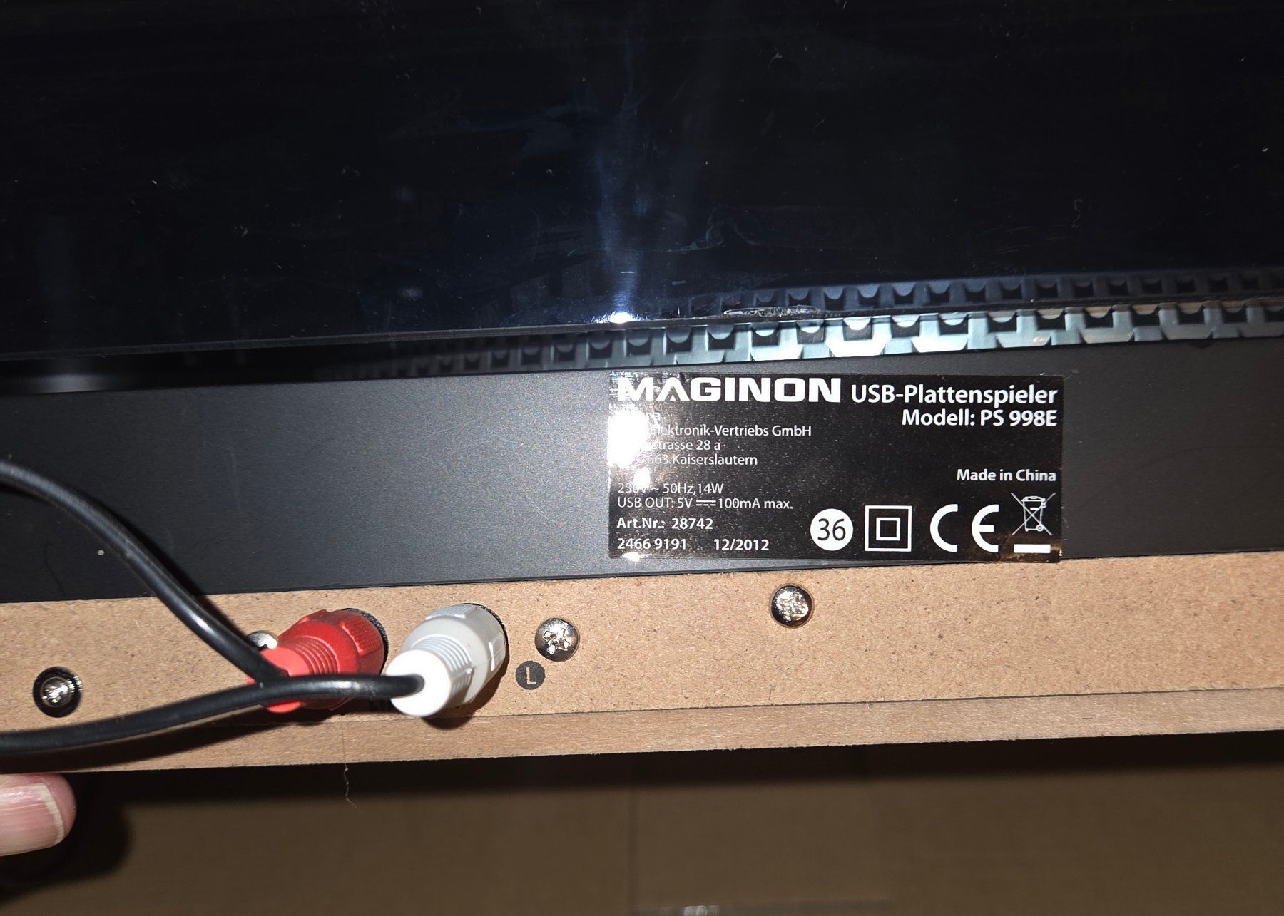 Giradischi: Tourne disque USB Maginion – Usato da Conches venduto da mrp_qpt5 5
