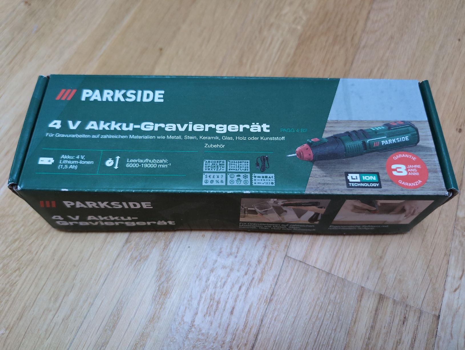 Parkside Toutes les machines: Graviergerät mit Schablonen  – Neuf (Voir description) à Obfelden par the_ty9m