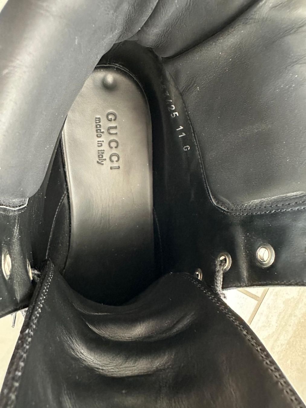 Gucci Scarpe da uomo: GUCCI Stiefel Gr. 45 / UK 11 – Nuovo (secondo la descrizione) da Uetikon am See venduto da MB1969 3