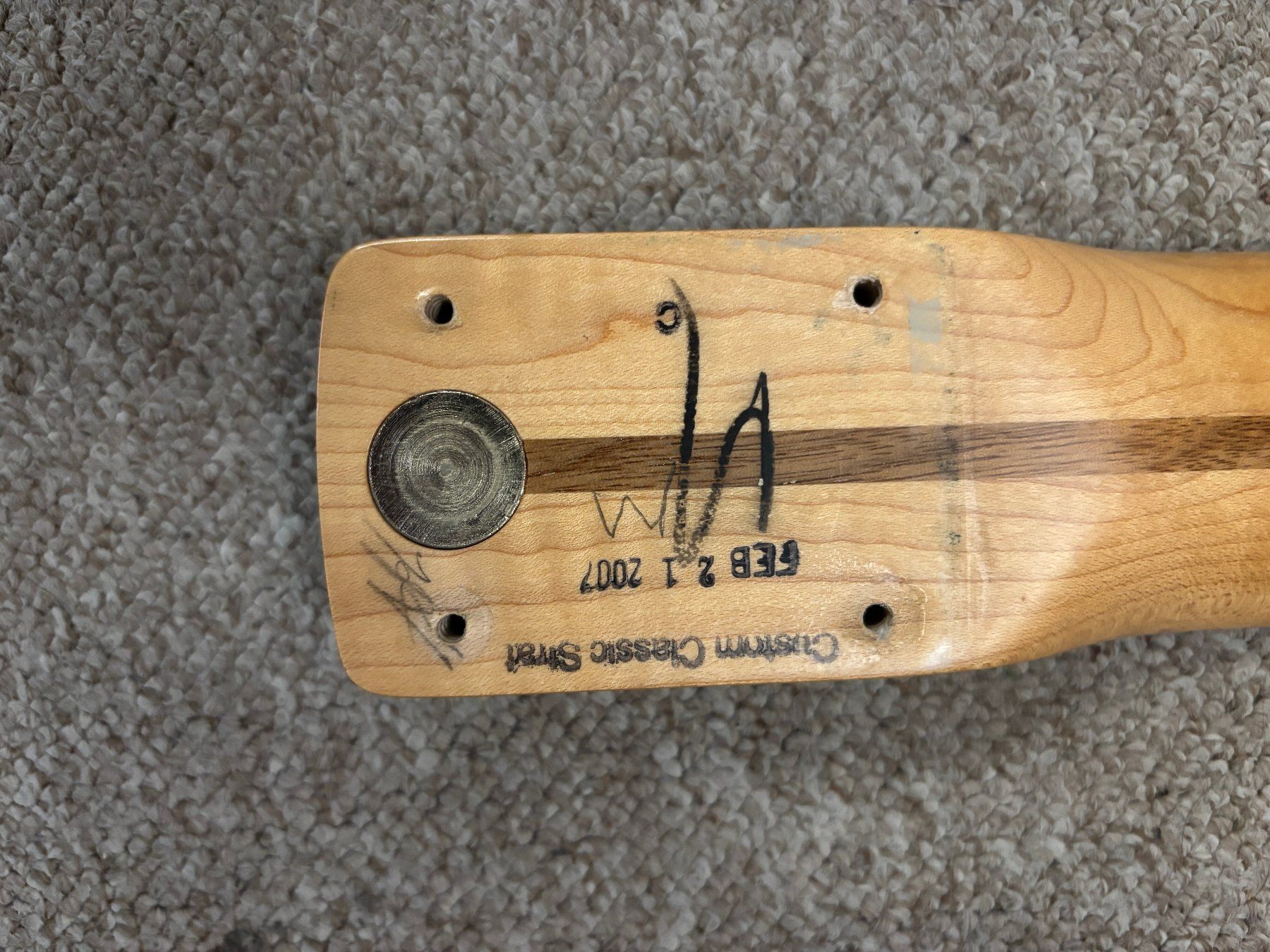 Fender Strumenti musicali: Fender Stratocaster Neck Custom Shop 2007 – Usato da winterthur venduto da groz78 7