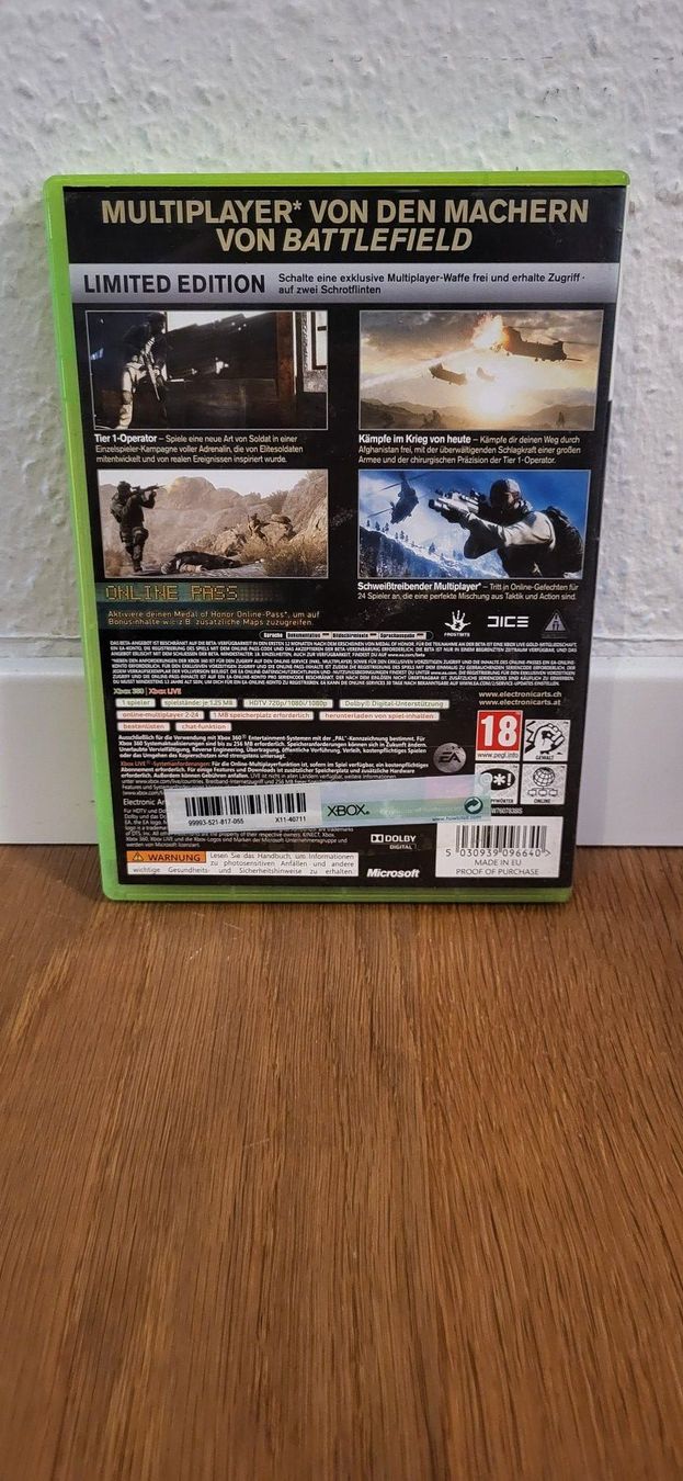 Microsoft Spiele: Xbox 360 - Medal of Honor – Gebraucht aus Münsingen von DigitaleSpielecke 1