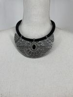 Colier fantaisie noir/ gunmetal