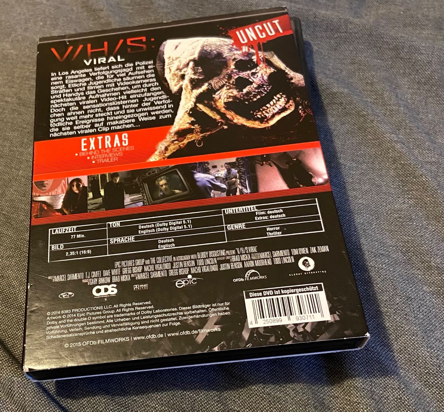 Tutti i DVDs: V/H/S Viral (uncut) DVD – Usato da Luzern venduto da Lycka 1