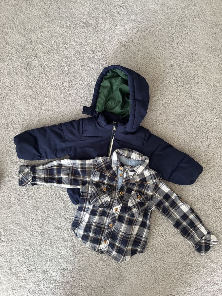 Lotti & Set di vestiti: Winterjacke und Hemd Grösse 80 – Nuovo (secondo la descrizione) da Wiesendangen venduto da s_n_fcg8