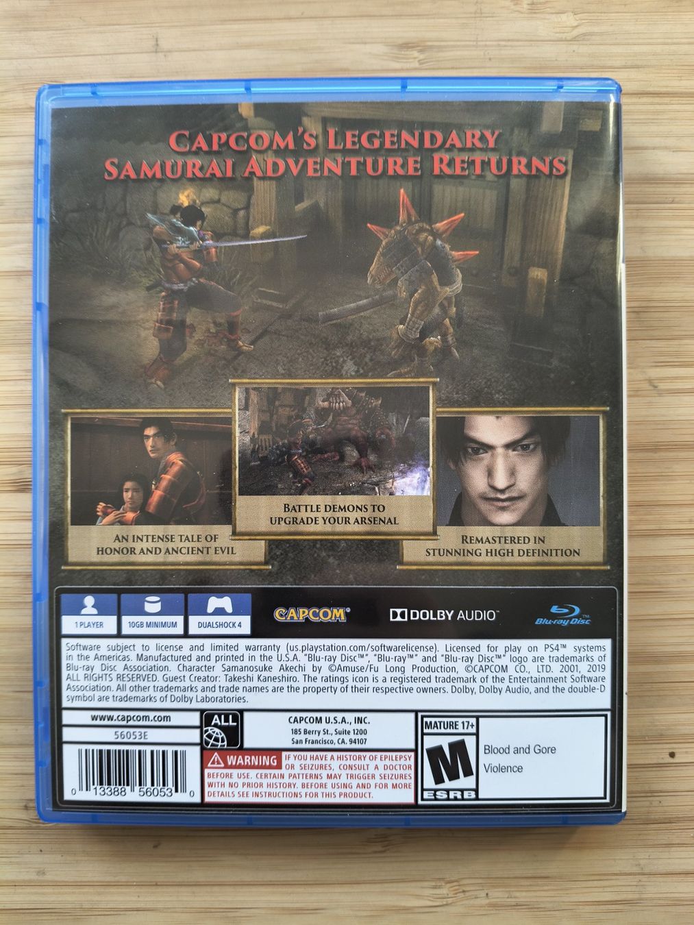 Spiele: Onimusha: Warlords (PS 4) – Gebraucht aus Riedholz von ste_96cd 1