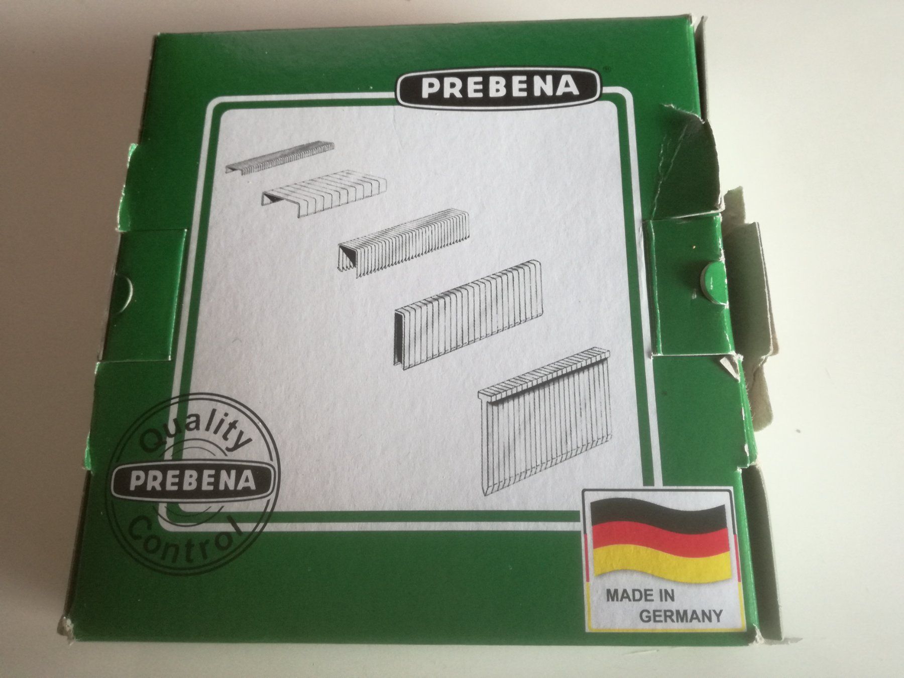Tutti gli attrezzi: PREBENA Heftklammern E25CNKHA – Nuovo e nell'imballaggio originale da Sursee venduto da Ursus_LU 1