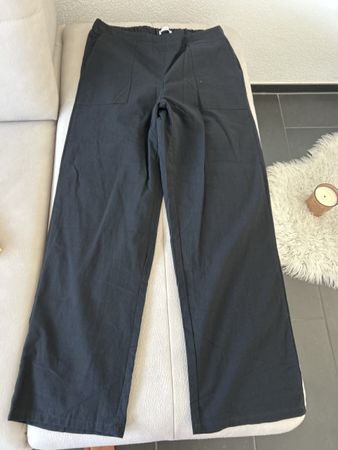 Sommerhose von Chicoree, Grösse M, schwarz, 100% Baumwolle