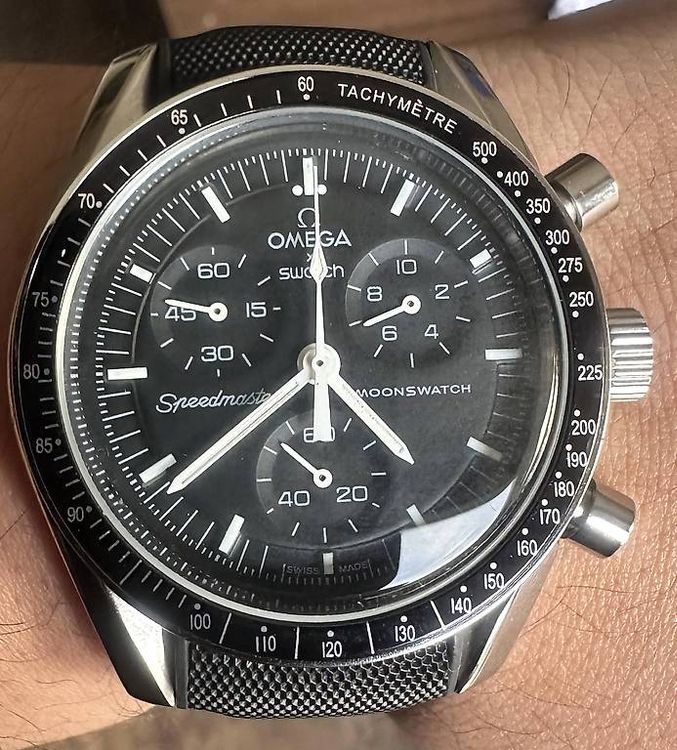 Oméga Swatch Mod, boîtier acier inox (Gebraucht) in Chêne-Bougeries für ...