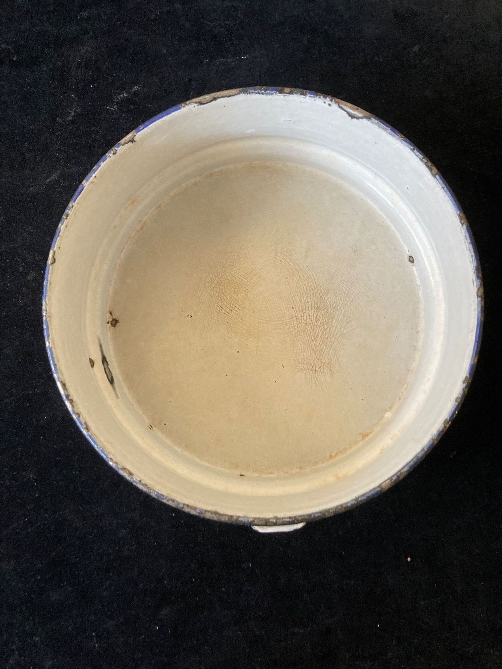 Ciotole: Alter emaillierter Topf – Usato da Zürich venduto da Chaeffeler 1