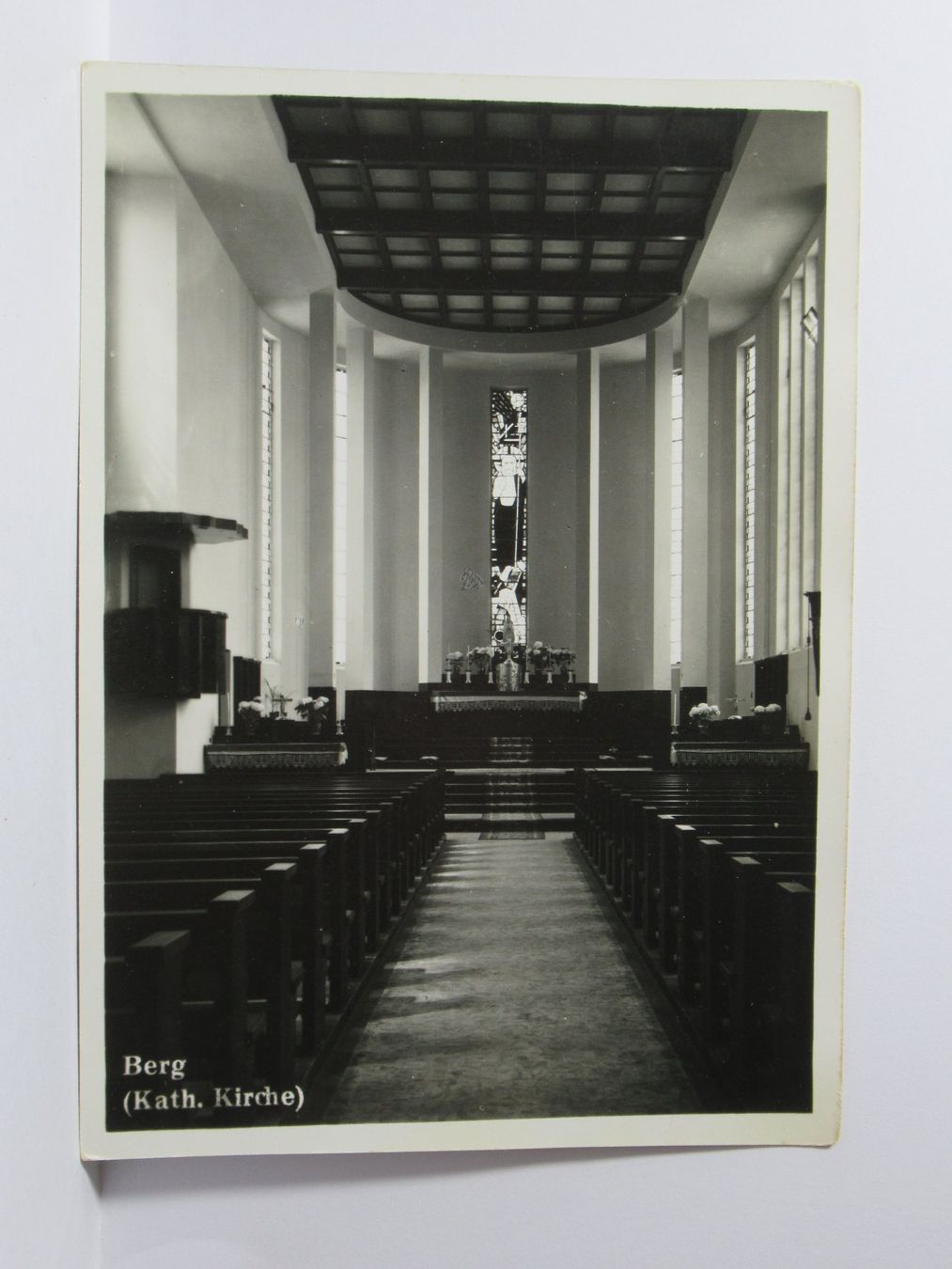 Ansichtskarten: Berg , Kath. Kirche , Feldpost – Gebraucht aus Grenchen von Bluemchen1900