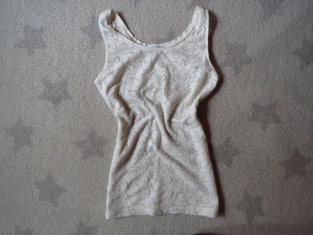 super spezielle NILE Damen Shirt / Oberteil Gr M mit Spitze