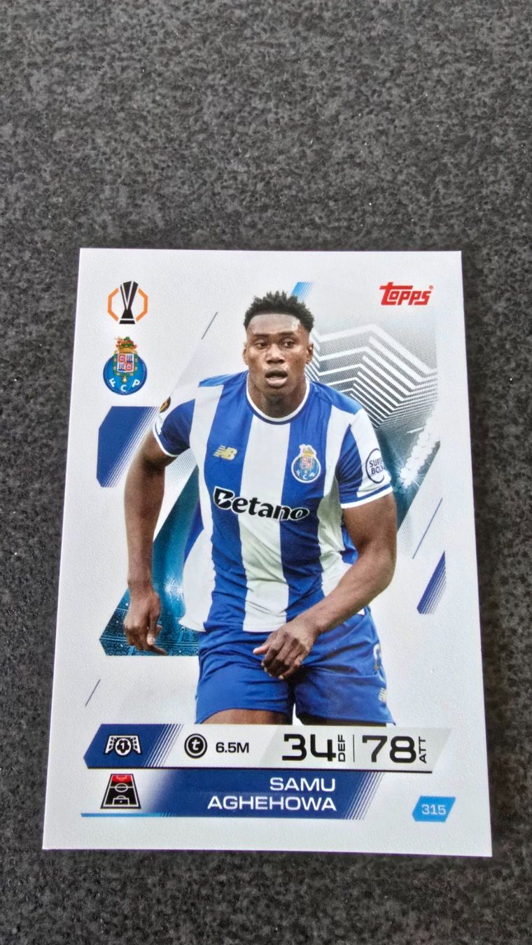 Topps Carte collezionabili: Topps Match Attax 2025/2026 - Samu Aghehowa – Nuovo (secondo la descrizione) da Schlieren venduto da Dutti