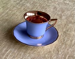 Elegante Mokkatasse mit Kupfer-Optik ☕️✨Windsor Karlsbad