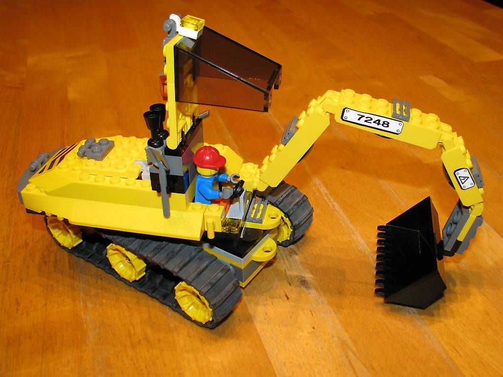 Lego Giocattoli: Lego City 7248 Bagger – Usato da Wangen b. Olten venduto da Binggeli4 2